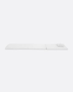 transat en teck recyclé STRAUSS avec matelas – mobilier éthique Maïsaura Home