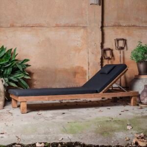 Mobilier de jardin durable Maïsaura Home en bois recyclé et rotin naturel
