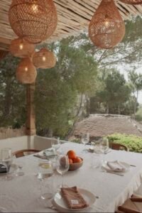 Serviette de table en lin français naturel durable – Maïsaura Home