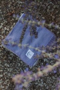Serviette de table en lin français naturel durable – Maïsaura Home