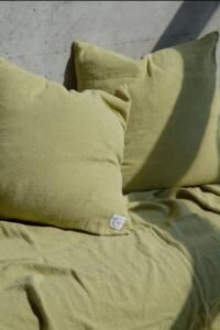 housse coussin lin français artisanale Maisaura Home