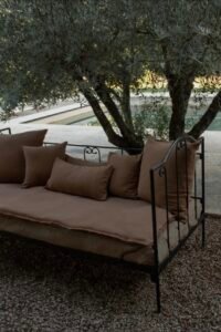 housse coussin lin français artisanale Maisaura Home