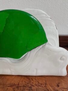 Porte-serviettes en verre de Murano « La Murrina » – Pièce unique de 1960 – Image 2