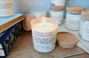 Bougies « Littéraires » artisanat français – Cire coco & soja, parfum de Grasse – Image 3