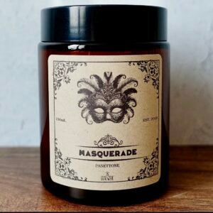 Bougie « Apothicaire, Mystique » artisanat français – Cire coco & soja, parfum de Grasse