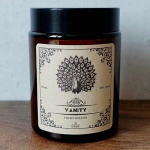 Bougie « Apothicaire, Alchimie » artisanat français – Cire coco & soja, parfum de Grasse