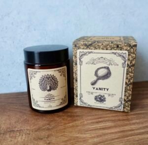 Bougie « Apothicaire, Science » artisanat français – Cire coco & soja, parfum de Grasse – Image 9